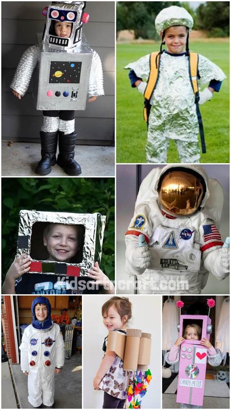 easy space costumes|easy diy kids astronaut costume.